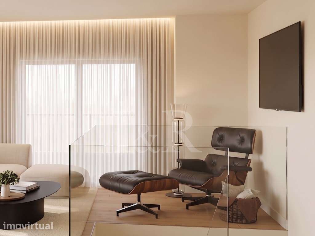 Penthouse T4 duplex com terraços e estacionamento em Caxias - Grande imagem: 5/50