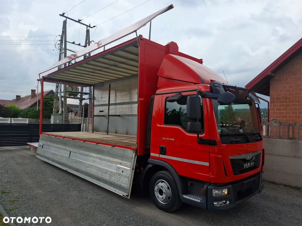 MAN TGL 12.220* AUTOMAT* SOLIDNY ALUMINIOWY KONTENER* BOCZNY ZAŁADUNEK* WINDA BAR 1500kg* WYJĄTKOWO ZADBANY* NIE ATEGO TGM LF FL EUROCARGO* Z NIEMIEC - 21