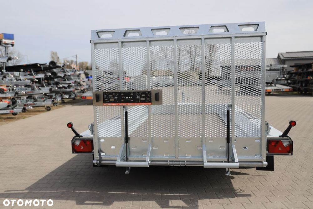 TEMARED /MARTZ BUILDER 3 4018/3 S 3,5T ,Koła 195R13C 400x180x30 do przewozu sprzętu budowlanego, TRAP, DMC 3500kg, 3 osie, - 5