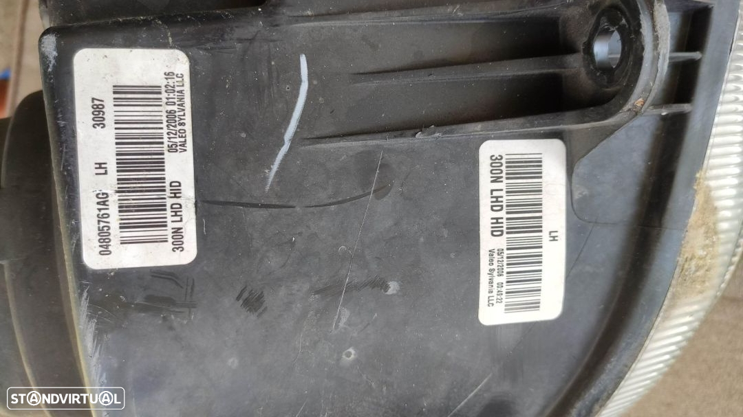 farol esquerdo bi-xenon Chrysler 300c completo - 8