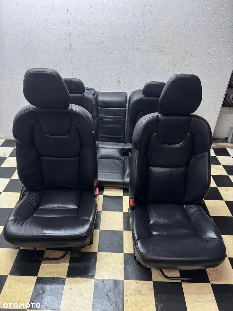 fotele fotel lewy prawy kanapa tył volvo xc60 ii 2017- skóra - 1