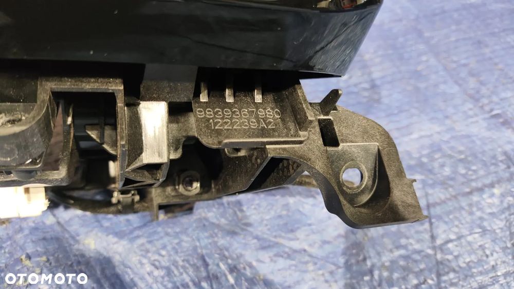 WYŚWIETLACZ MONITOR EKRAN RADIA NAWIGACJI 9839367980 ŁADNY STAN PEUGEOT 3008 II 5008 II - 4