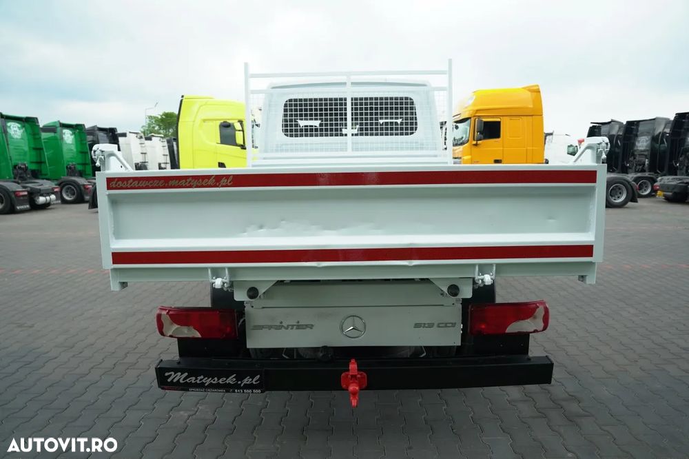 Mercedes-Benz SPRINTER / BASCULATOR / CU OPȚIUNI / 6 LOCURI / DOUĂ / MANUAL / IMPORTAT - 18