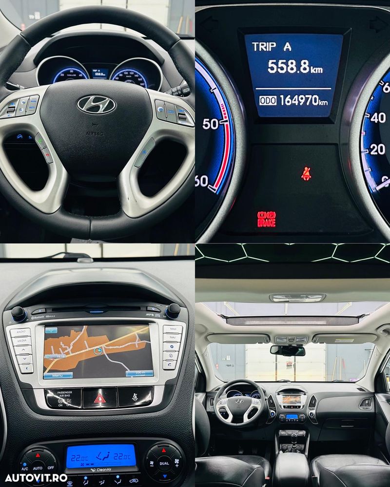 Hyundai ix35 1.7 CRDI 2WD blue Finale Silver - 8