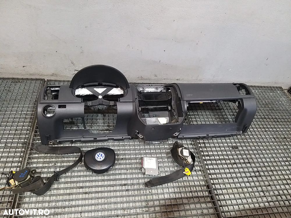 Kit plansa bord vw polo 9n 6q1857001dp 1c0909605k 6q0880201k - 1