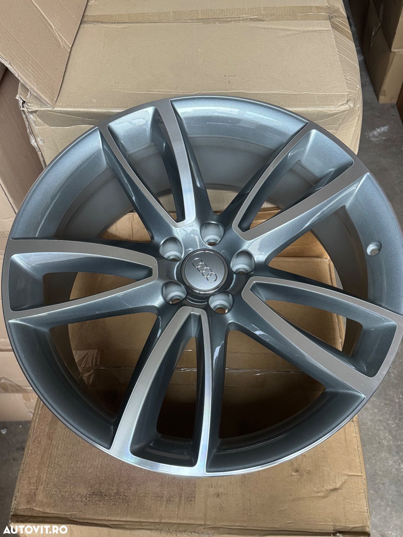 Vând jante originale Audi A7-A8 pe 20” bicolore noi - 1