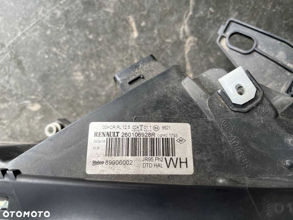 Lampa prawa Renault Scenic III LIFT - 4
