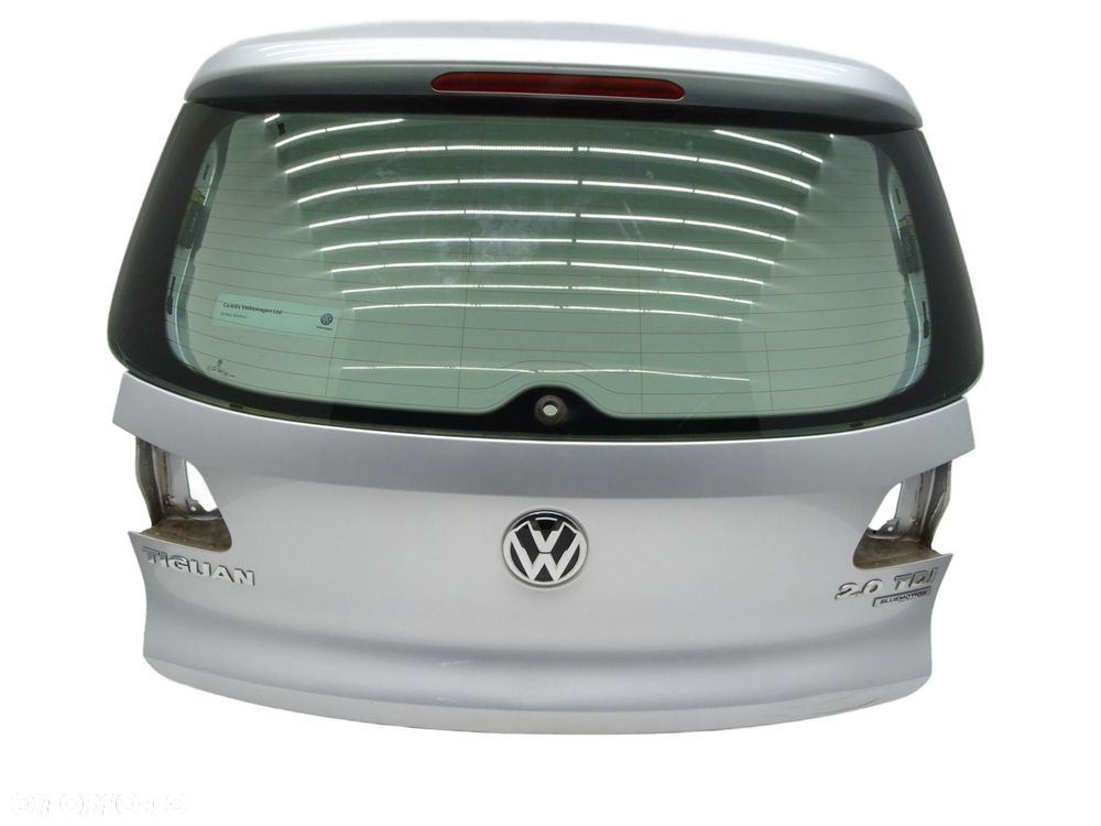 Klapa bagażnika tył tylna szyba stop la7w 5n0827173 vw tiguan i 5n lift - 1