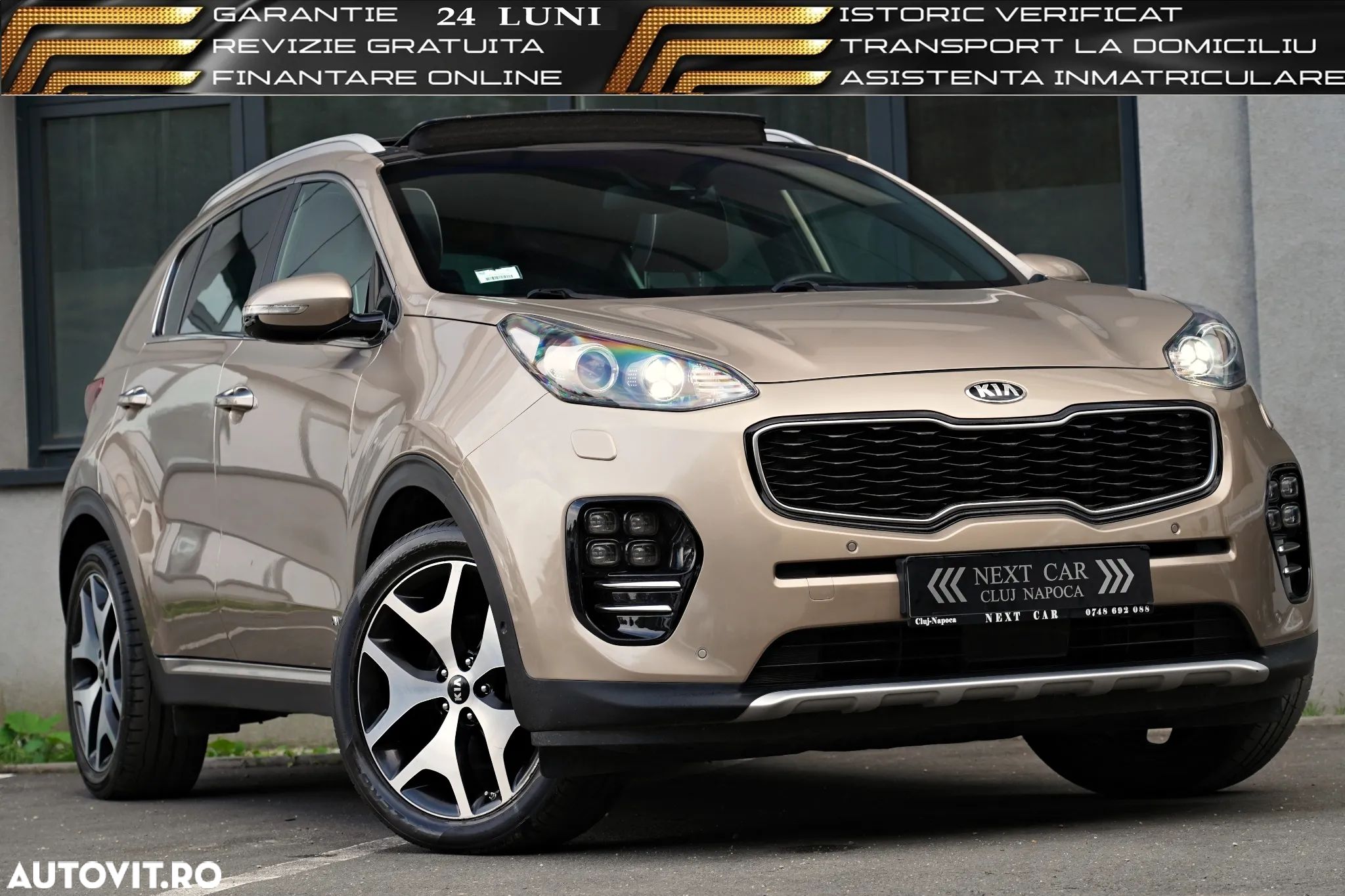 Kia Sportage 2,0 CRDI AWD Aut. GT Line - 1