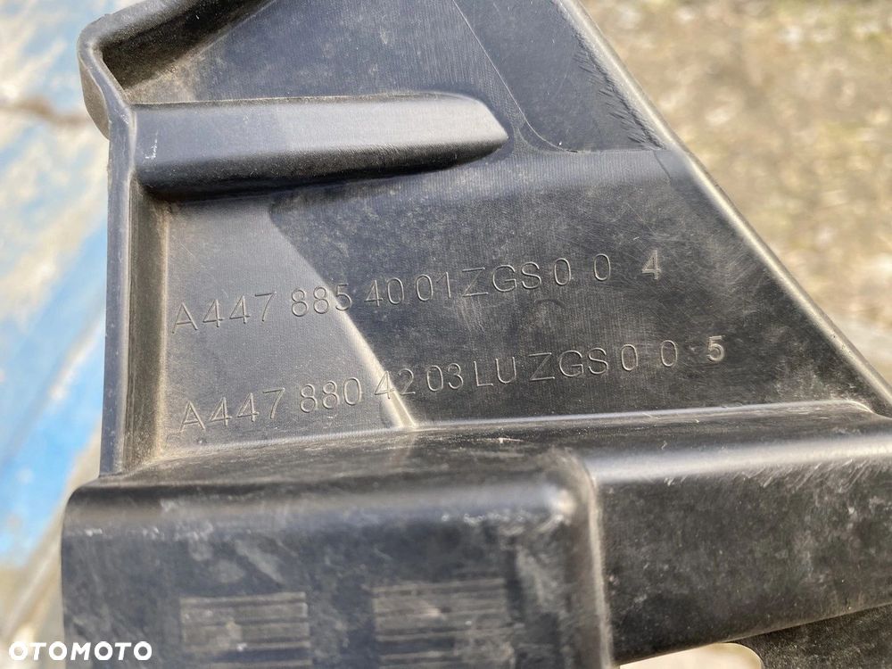 UCHWYT ŚLIZG ZDERZAKA LEWY PRZEDNI MERCEDES VITO W447 14- A4478854001 - 3