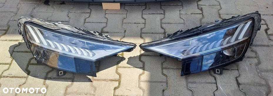 AUDI Q8 4M8 MASKA ZDERZAK PAS BŁOTNIK MATRIX FULL LED S-LINE LY9C - 7