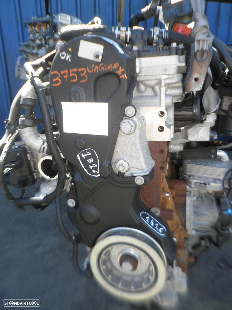 Motor 224DT JAGUAR XF 2013 2.2D AUT 200CV 4P CINZA - 2
