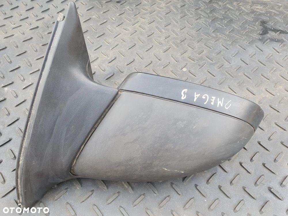 OPEL OMEGA B LUSTERKO ZEWNĘTRZNE LEWE ELEKTRYCZNE 5PIN E1010357 SZARE - 1