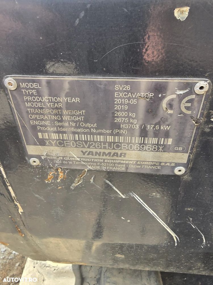 Yanmar sv26 - 6