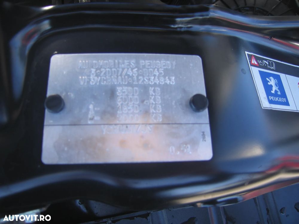 Peugeot BOXER KOFER CU LIFT DHOLLANDIA, AC. EURO VI. - 7