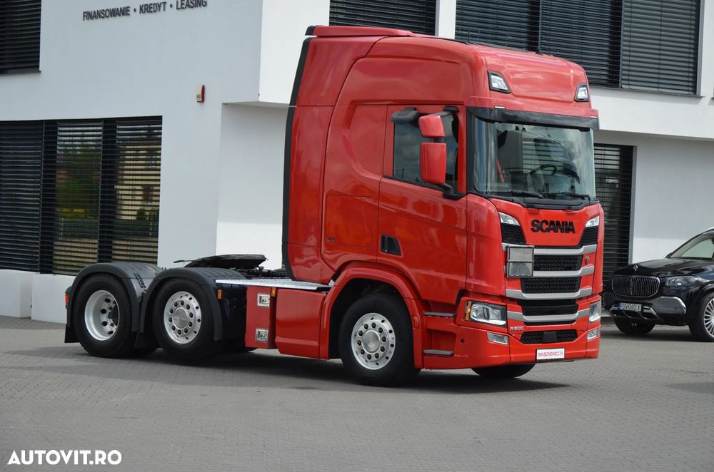 Scania R 500 / 6x2/4 PUSHER / ADR FL AT / FULL LED / PRZESUWANE SIODŁO / ACC / N AVI / ALUSY / 3096 - 9