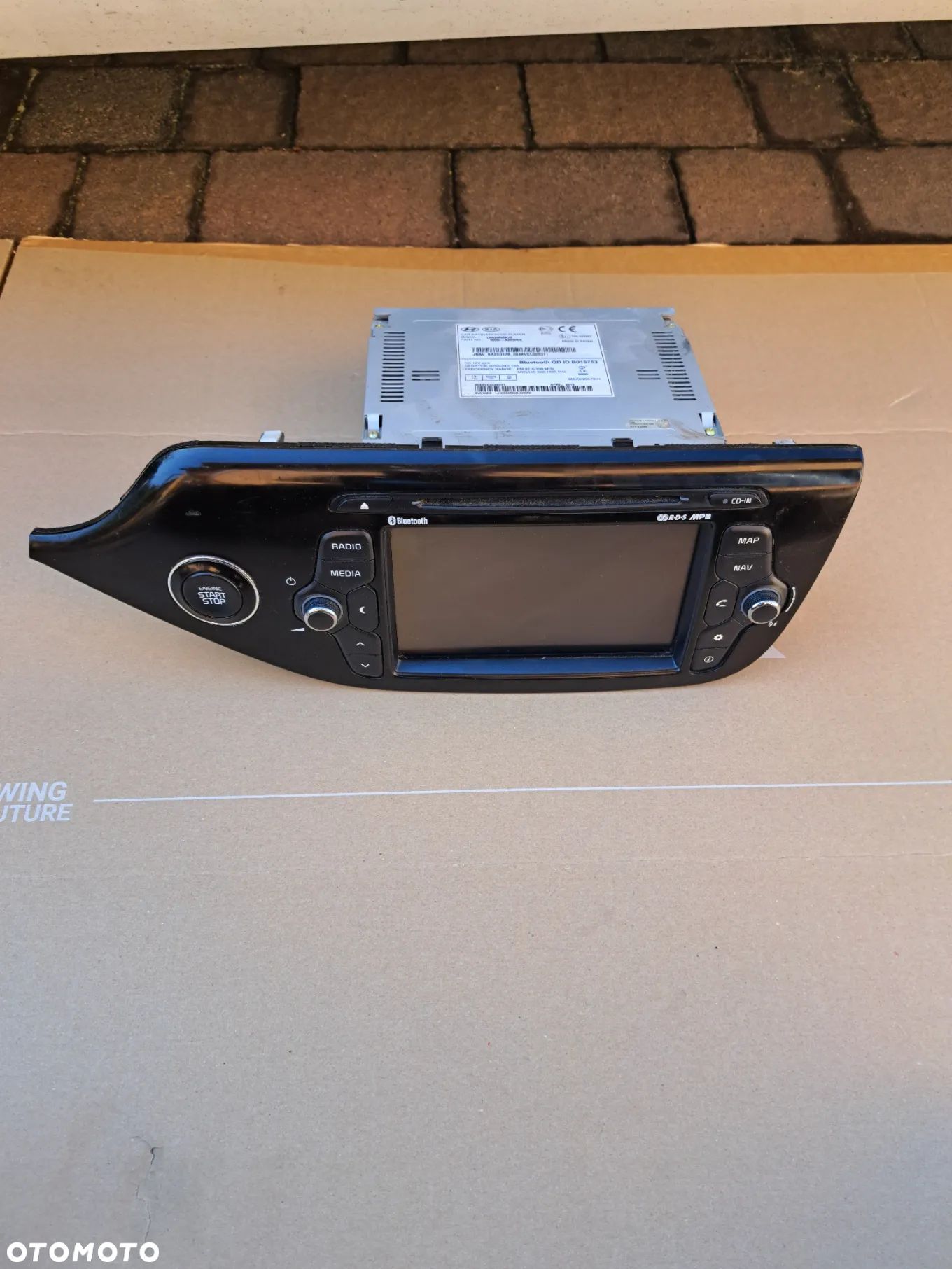 Kia Ceed II wyświetlacz radio 96560-A2000WK Ekran - 1