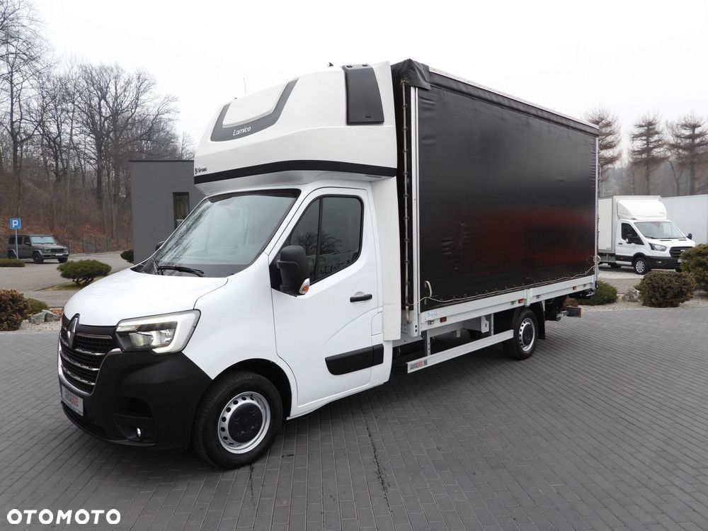 Renault MASTER PLANDEKA WINDA 9 PALET WEBASTO TEMPOMAT LEDY PNEUMATYKA KLIMATYZACJA  165KM - 20