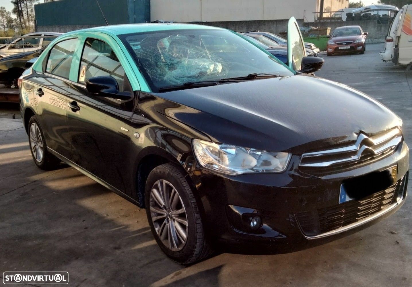 Citroen C-Elysée 1.6 HDI de 2015 disponível para peças 9HJ 9HP - 1