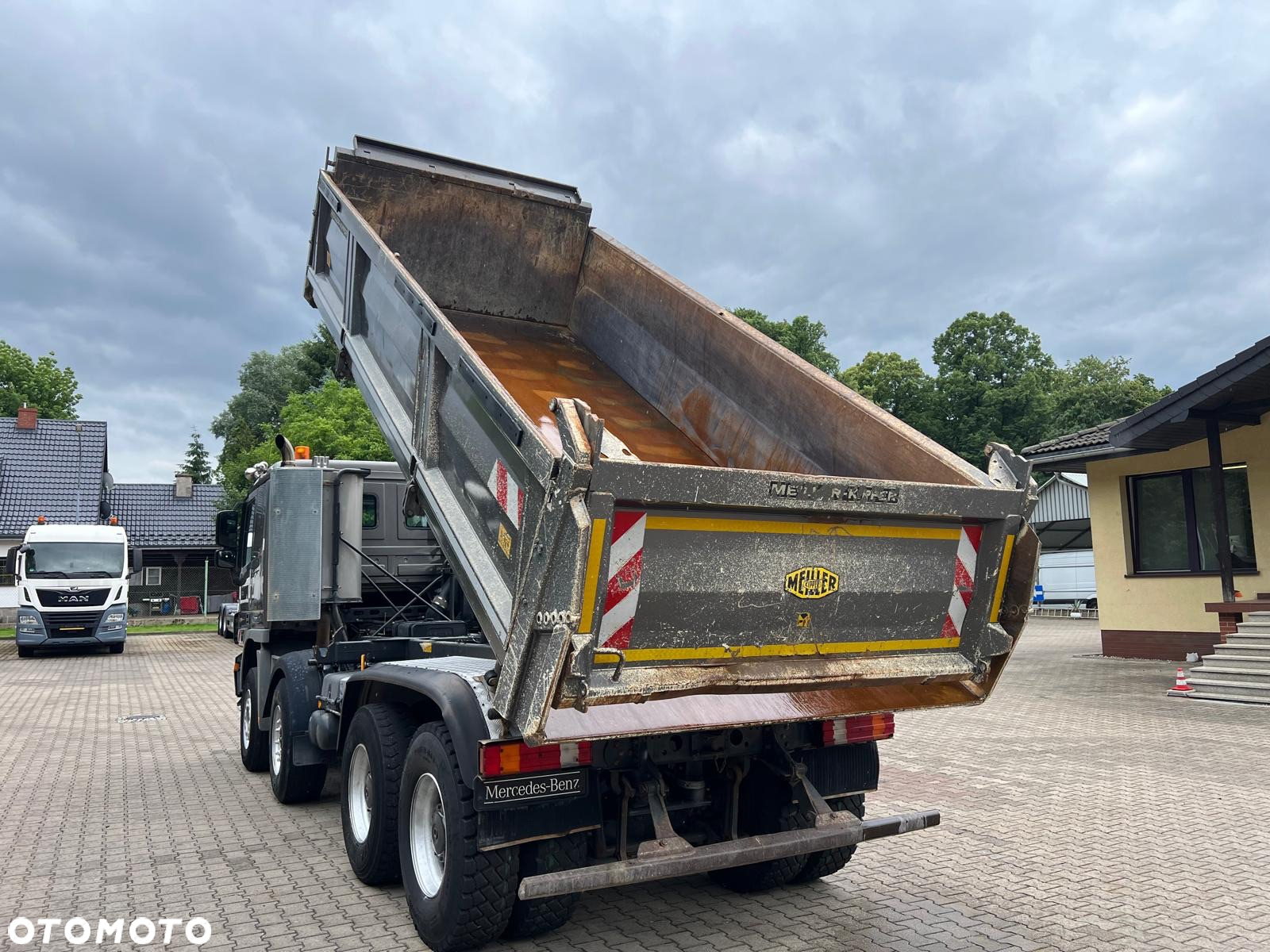Mercedes-Benz 4146 ACTROS MP3 wywrotka 8x4, 3-str. MEILLER, BORDMATIC, 20 ton, 319 t.km. - 11