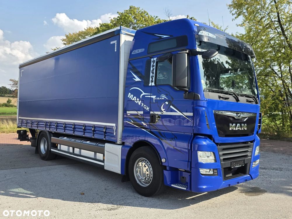 MAN TGX 18.430 / FIRANKA / WINDA / KLIMA POSTOJOWA / 300TYŚ PRZEBIEG / 2020 /E6 / KLIMA POSTOJOWA  / SPROWADZONY / JAK NOWY / AUTOMAT - 12