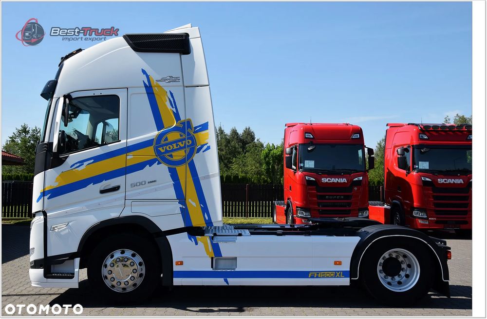 Volvo FH500 XL |  I-SAVE |  I-PARK COOL  |  LEWAREK PRZY SIEDZENIU  | 1175 L BAKI  | STANDARD - 12