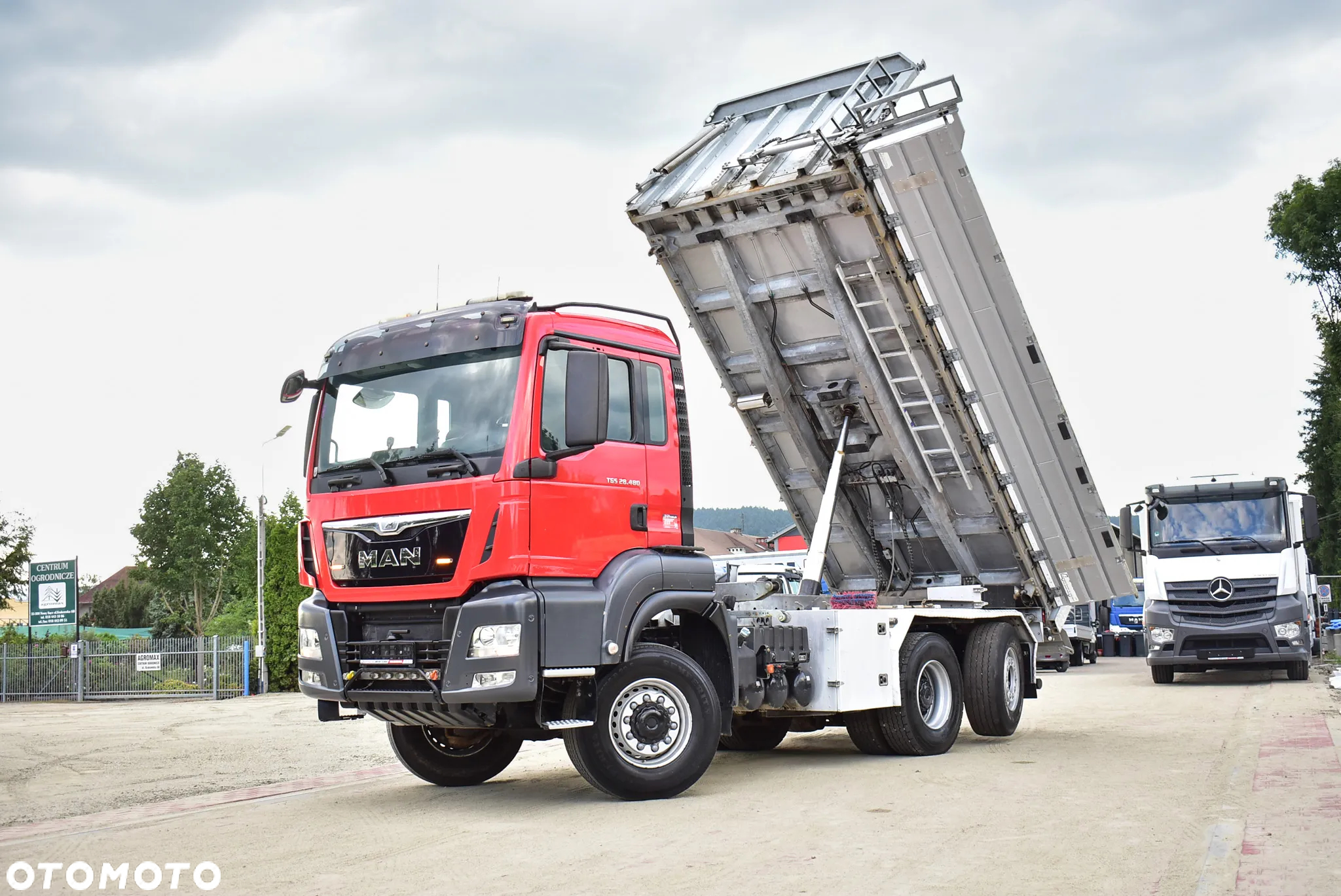 MAN TGS 28.480 6x4-4BL Wywrotka 3-Str. ** Bordmatic **! 65.000 KG Zestaw ! Przedni most/ Reduktor/ 4X4/6X6/ STAN PERFEKCYJNY ! SPROWADZONY Z AUSTRII ! - 32