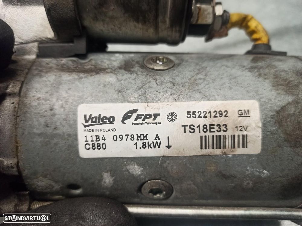 MOTOR ARRANQUE OPEL CORSA D 2007 -55221292 - 4