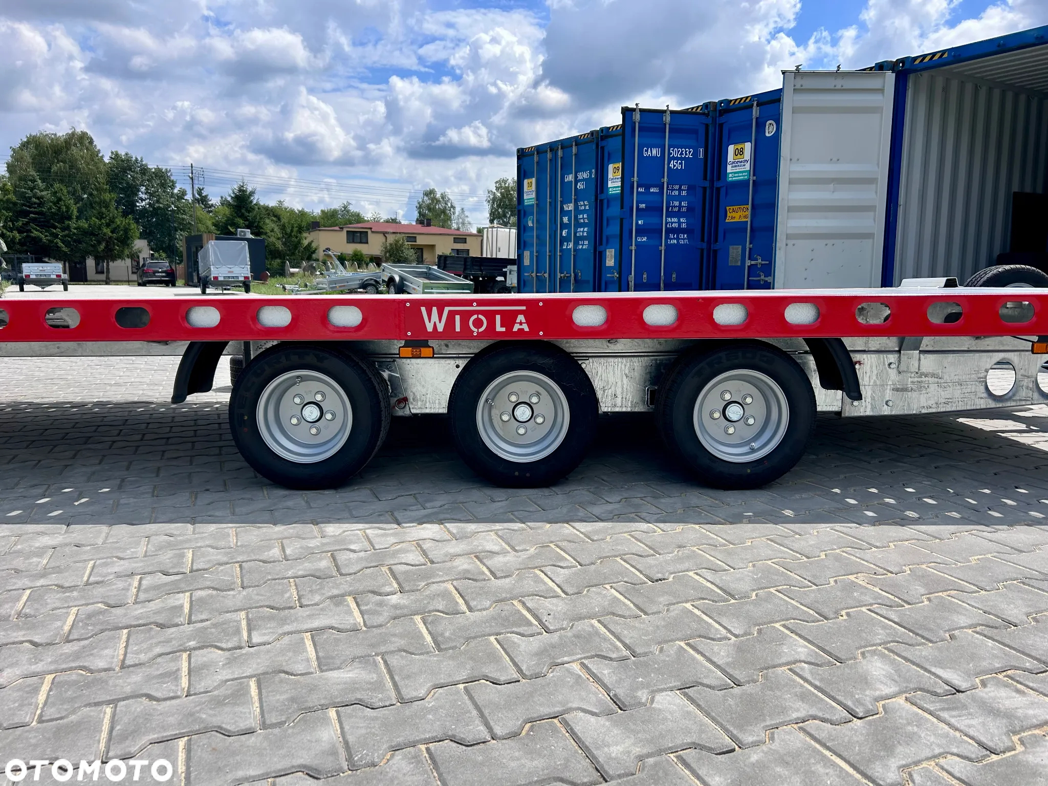 Wiola L35G50P / DOSTAWA ! / 500x207cm / UCHYLNA / 3 OSIE / PANELE ALU / DMC 3500 - 6