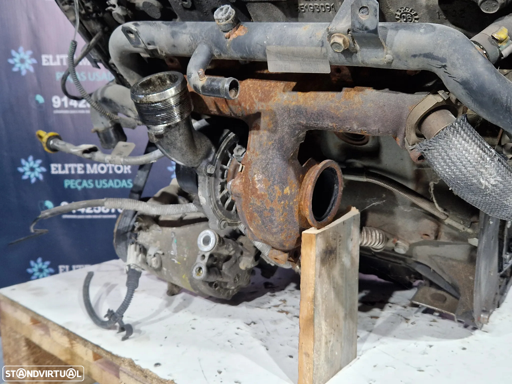 Motor usado para peças Z19DT OPEL VECTRA SAAB 93 - 3