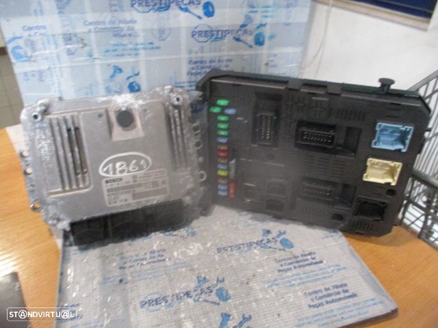 Centralina 0281012980 964617480  9640590800R CITROEN GRAND C4 PICASSO I 2007 1.6HDI 110CV 5P CINZENTO BOSCH - 1