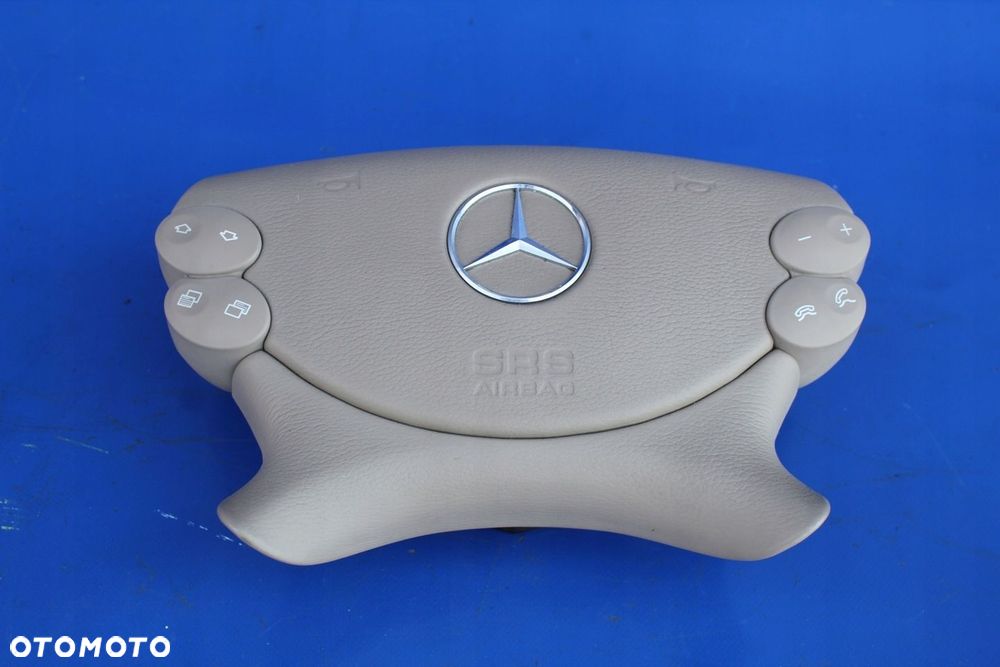 Airbag poduszka kierowcy Mercedes SL R230 SL500 SL350 beżowy Leather-Beige - 3