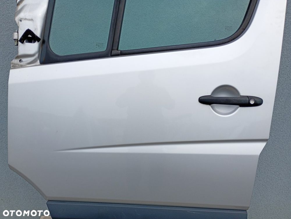 Drzwi Przednie Lewe Przód Kompletne Vw Crafter 2E0 2006-2017 Srebrny Met. - 3