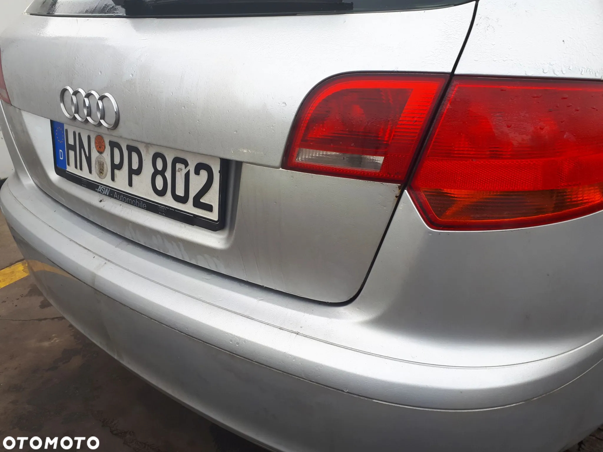 AUDI A3 8P SPORTBACK 04-08 MASKA PRZÓD PRZEDNIA LY7W - 12