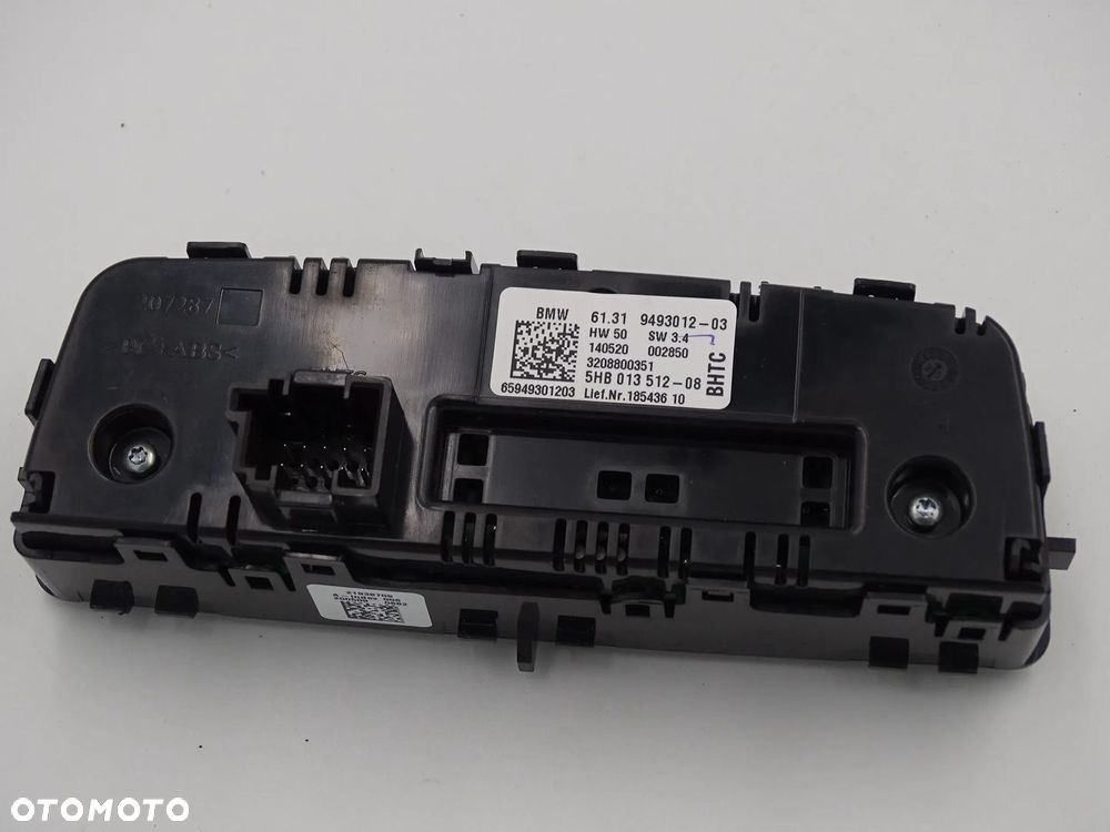 BMW G42 G20 G21 G80 PANEL KLIMATYZACJI TYŁ 9493012 - 4