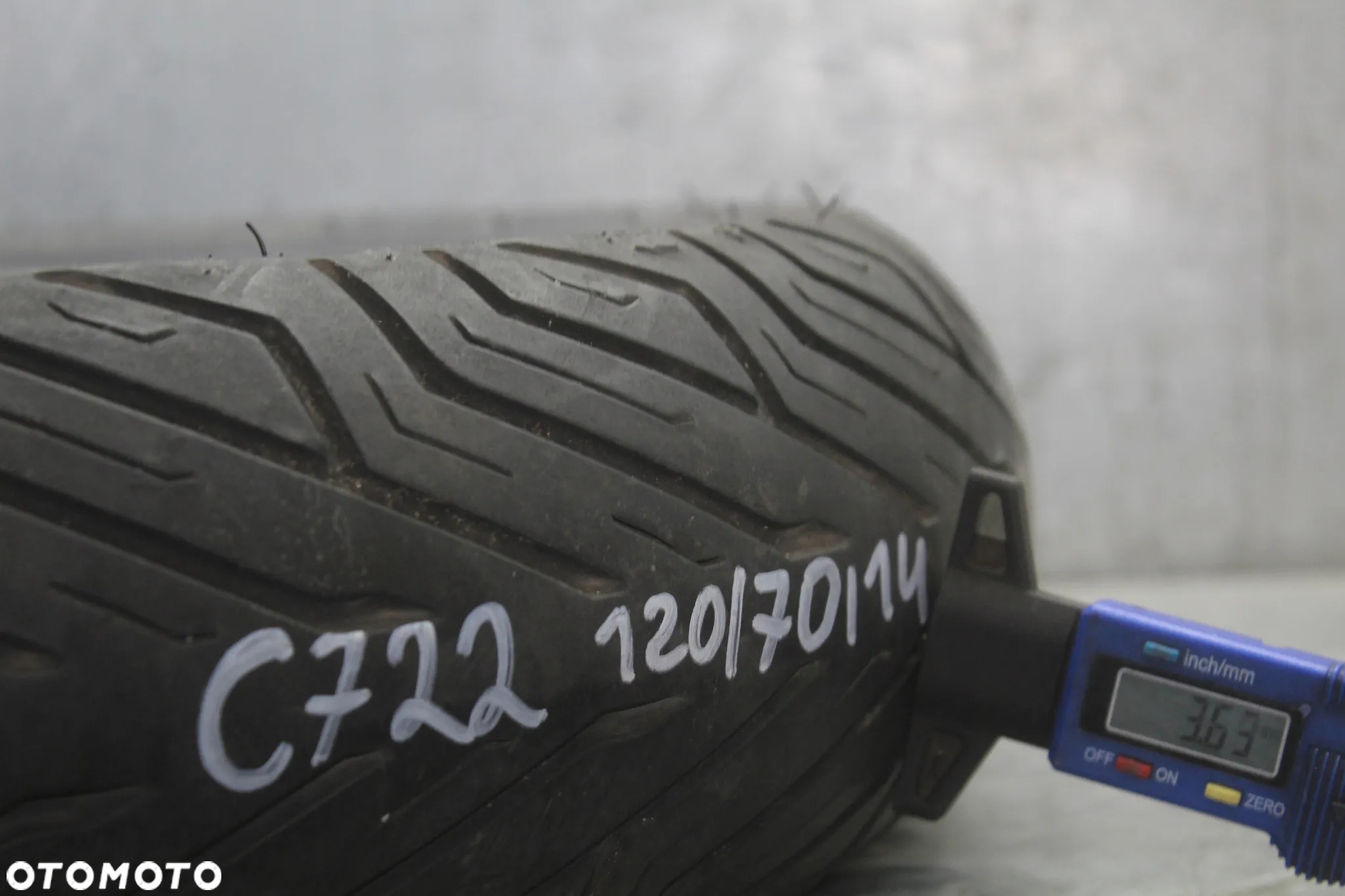 Opona motocyklowa Michelin City Grip 120/70 R14 C722 - 3