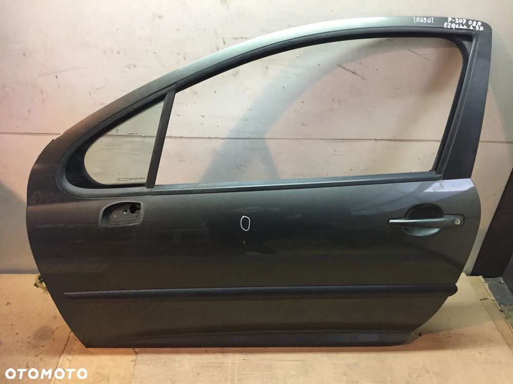 PEUGEOT 207 08R DRZWI LEWE PRZÓD KOD LAKIERU: EZQC