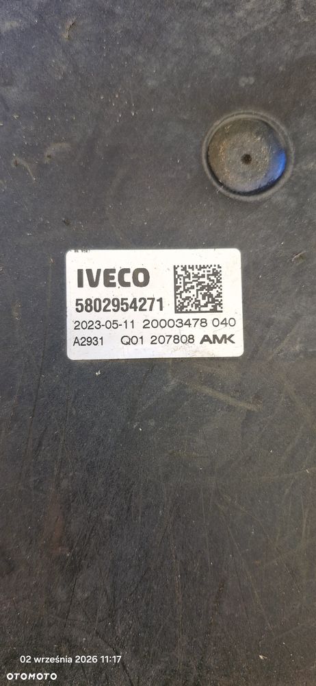 IVECO DAILY SPRĘŻARKA KOMPRESOR POWIETRZA STEROWNIK ZAWIESZENIA 5803092143 5802954271 - 2