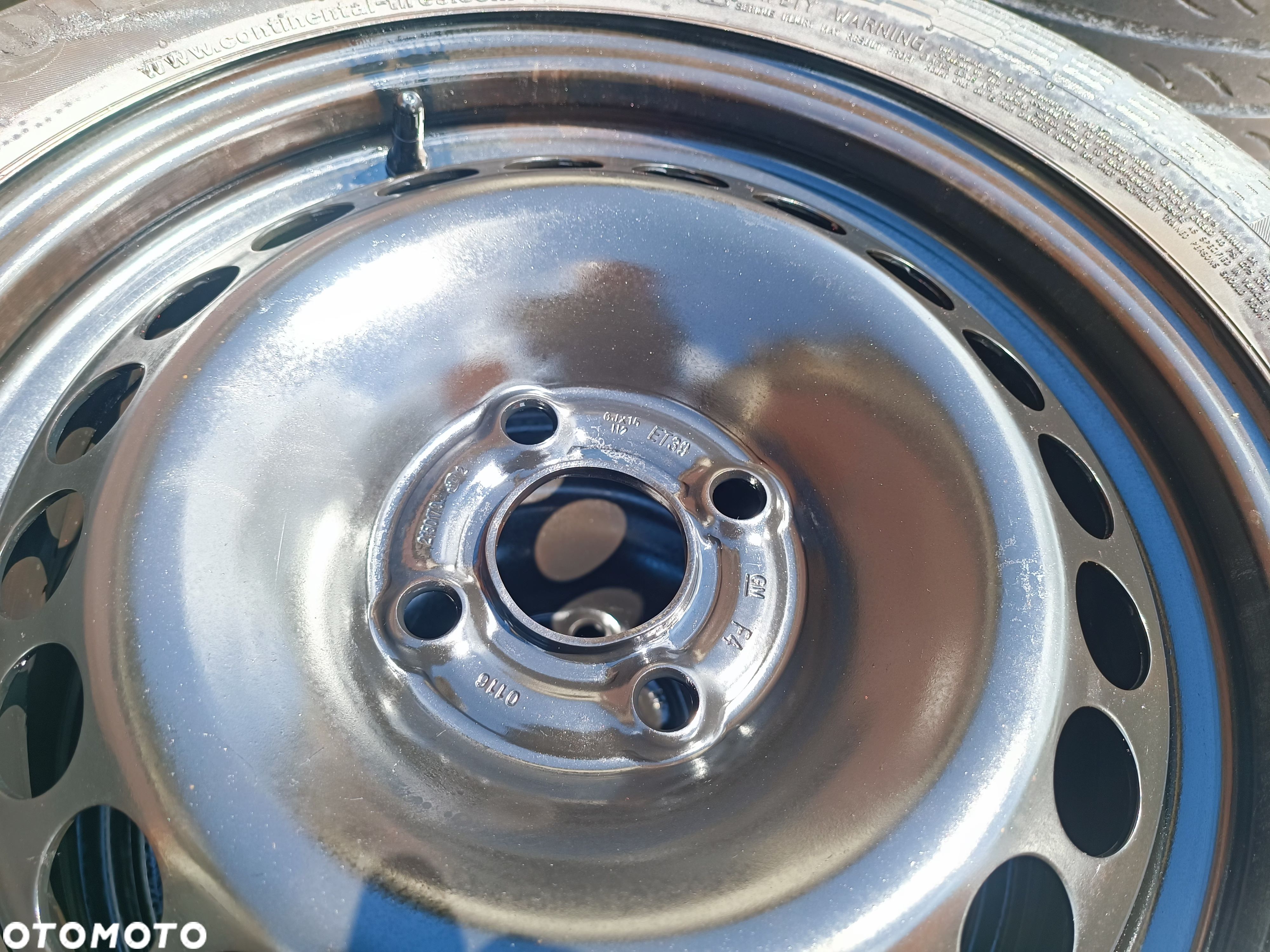4x100 Felgi Stal Stalowe 15 Koła letnie lato OPEL MERIVA A ASTRA G H CORSA D E VECTRA A B CHEVROLET Fiat Grande Punto Evo ALU-RAD Legnica 185/65 5,5mm - 2
