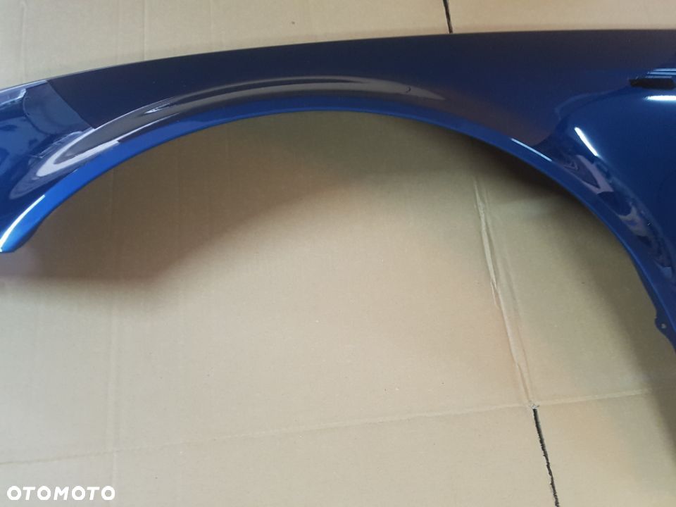 Błotnik przód lewy BMW E46 lift sedan kombi topasblau metalic - 5