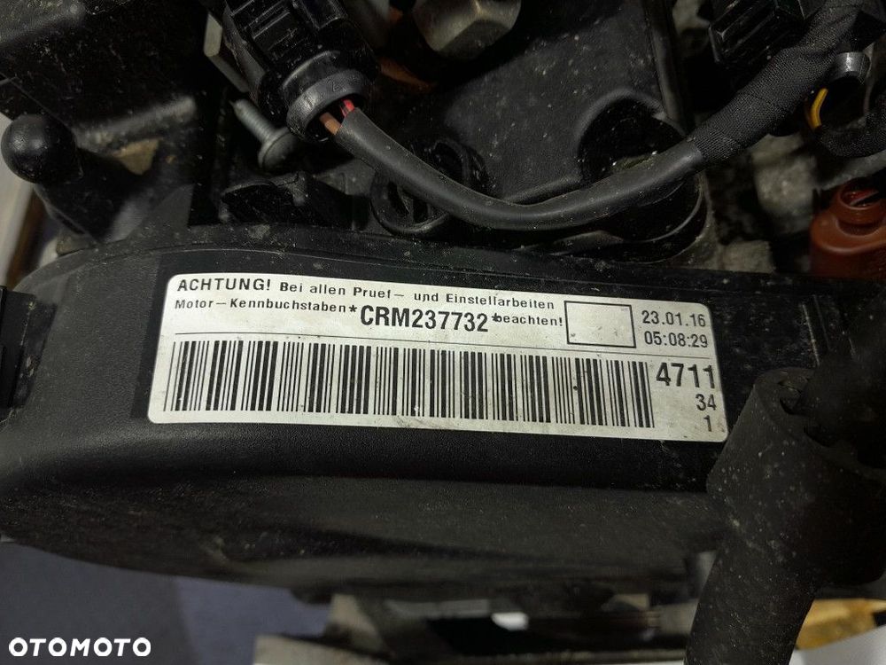 SKODA OCTAVIA III 2.0 TDI 150 KM CRMB SILNIK DIESLA CRM - 6