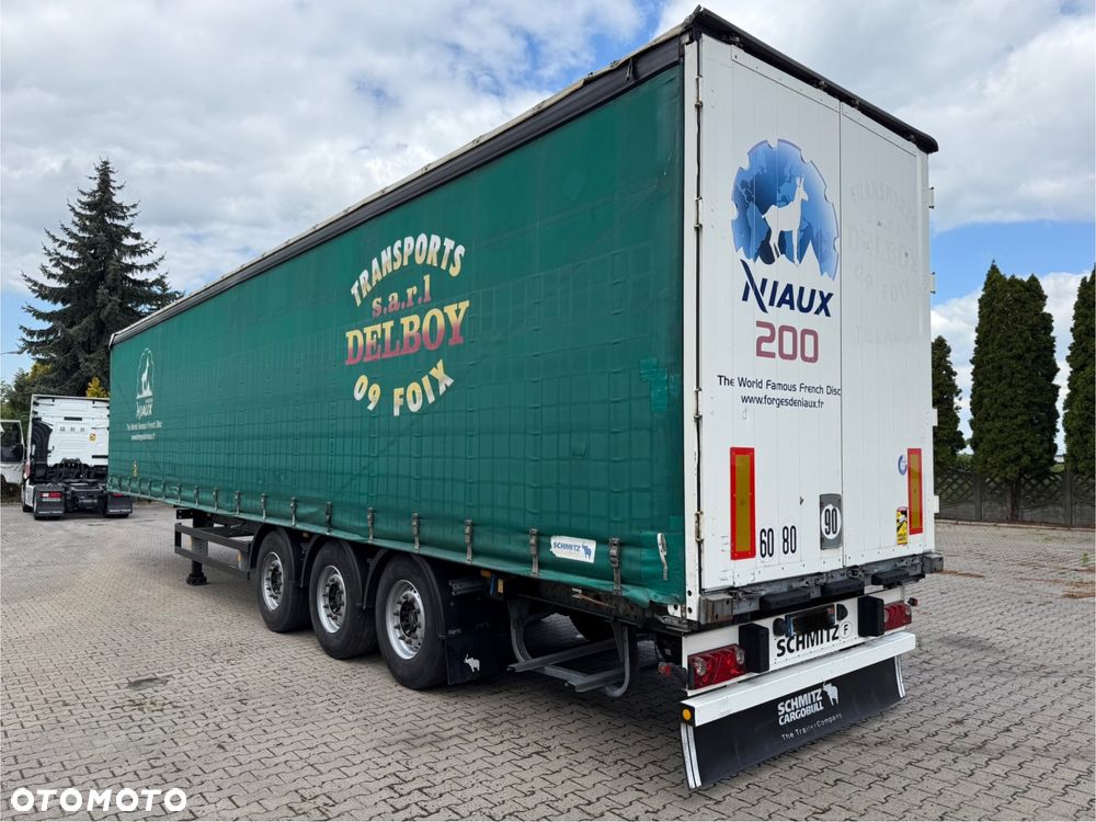 Schmitz Cargobull Firanka* Standart MULDA* Osie SCHMITZ* RAMA JAK NOWA* KOSZ NA 2 KOŁA* Z Francji - 6