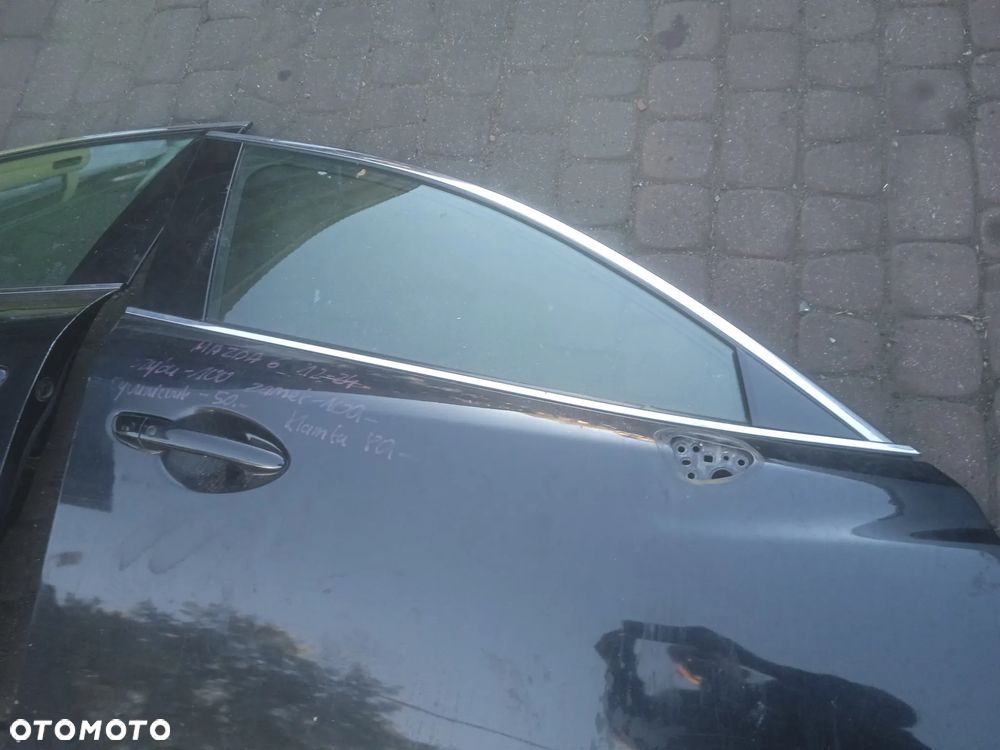 MAZDA 6 12- KOMBI DRZWI PRAWE PRZEDNIE PODNOŚNIK EL SZYBA KLAMKA ZAMEK BOCZEK PANEL SZYB OGRANICZNIK - 5