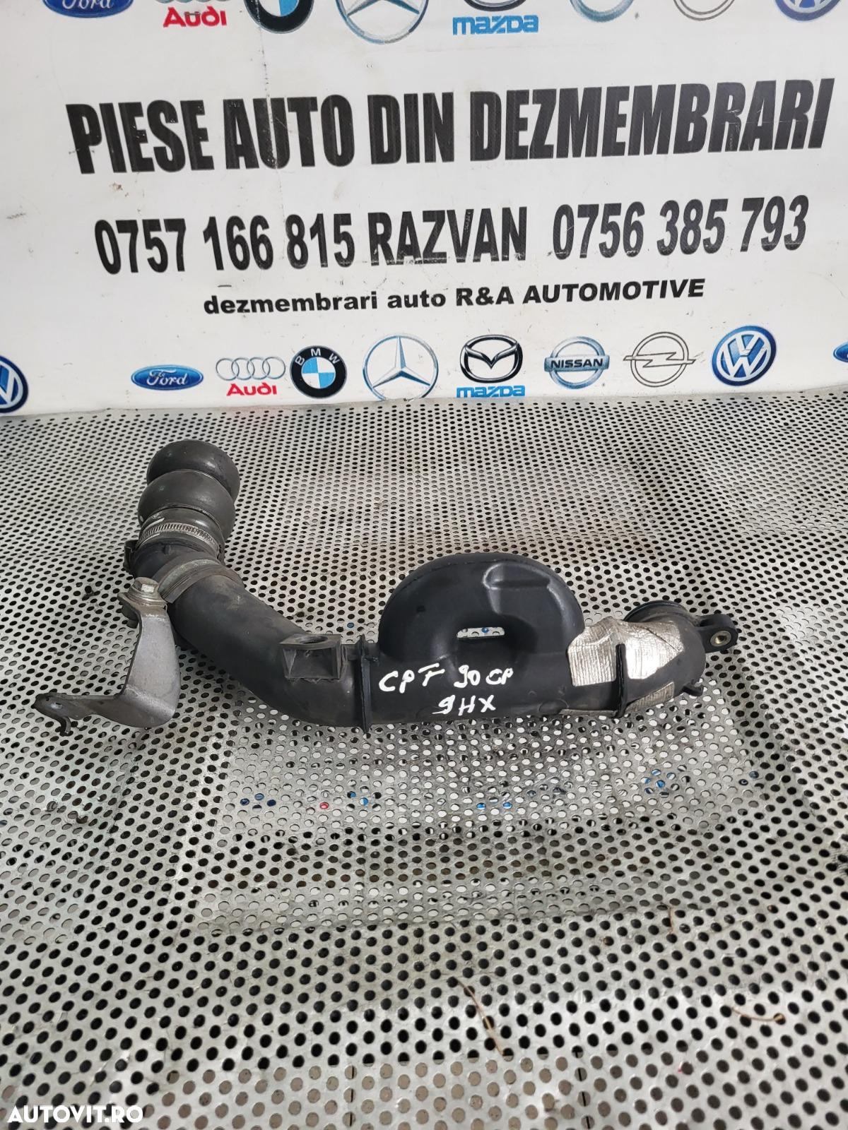 Furtun Tubulatura Admisie Citroen Peugeot Ford 1.6 Hdi Tdci 90 Cai Euro 4 Factura Si Garantie - Dez - 2