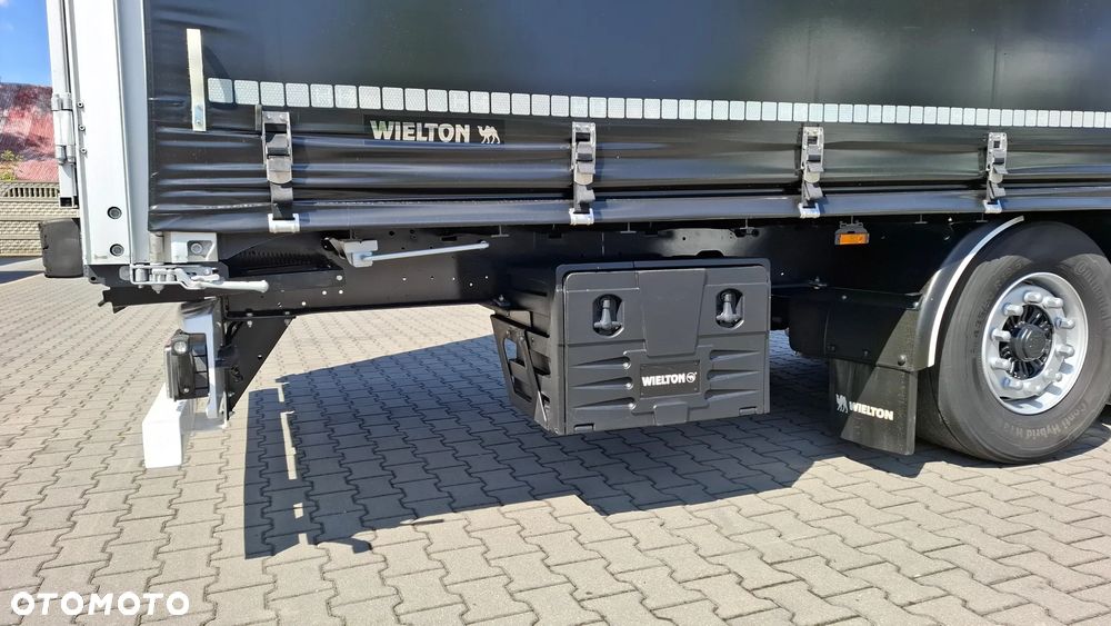 Wielton NS3K / MEGA / OŚ PODNOSZONA / STAN BDB - 14