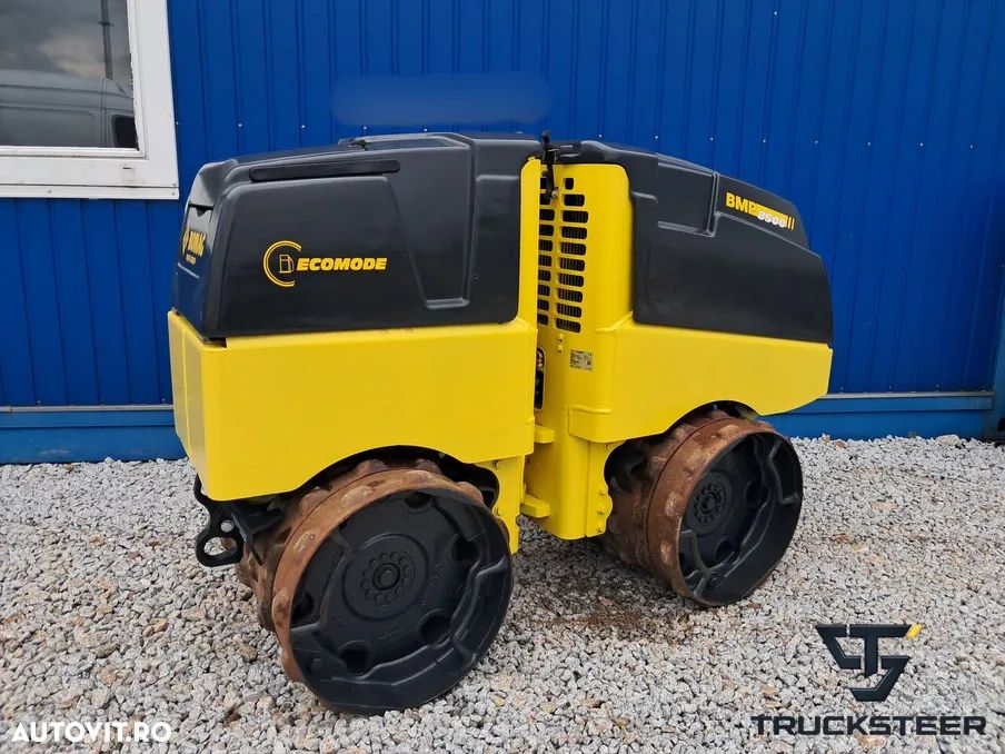 Bomag BMP 8500 | Motor Kubota | Vopsea Originla | Teleecomanda - 2