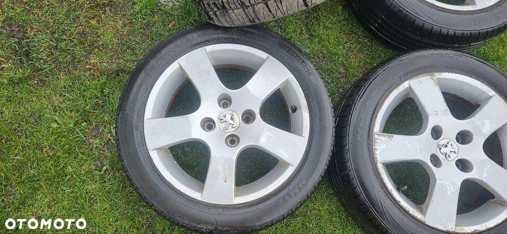 Felgi aluminiowe 16 4x108 Peugeot 207 307 308 3008 - 5