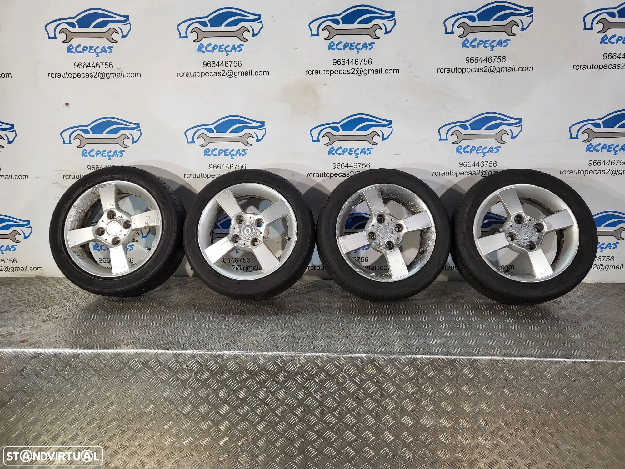 .Conjunto Jantes 15 Smart ForFour 454 4x114.3 6J ET46 A4544010401 - 1