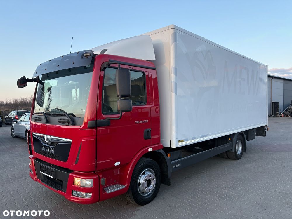 MAN TGL 12.220 / EURO 6 / AUTOMAT / ESP / NAUKA JAZDY / KONTENER 6m / 12.250