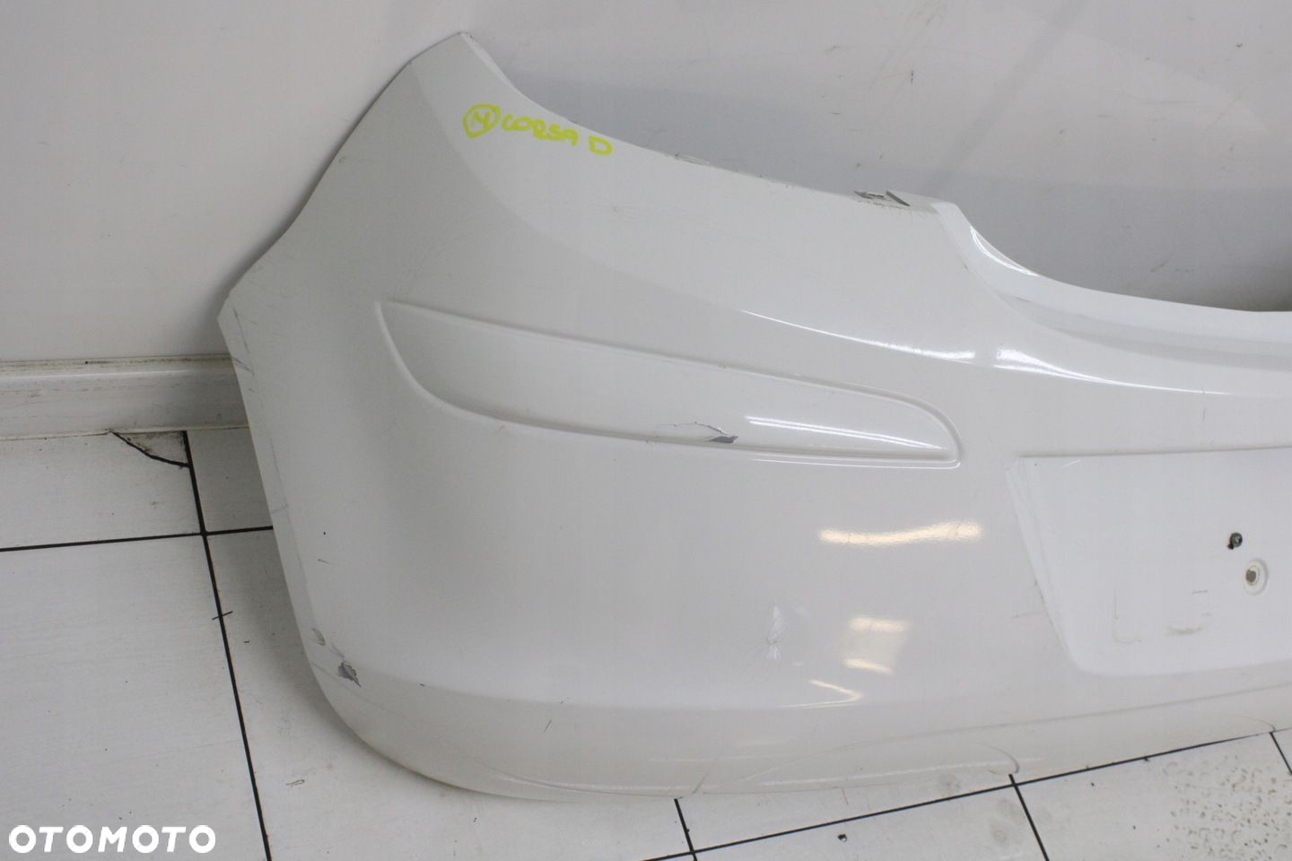 OPEL CORSA D 3D 06R- ZDERZAK TYŁ TYLNY - 3